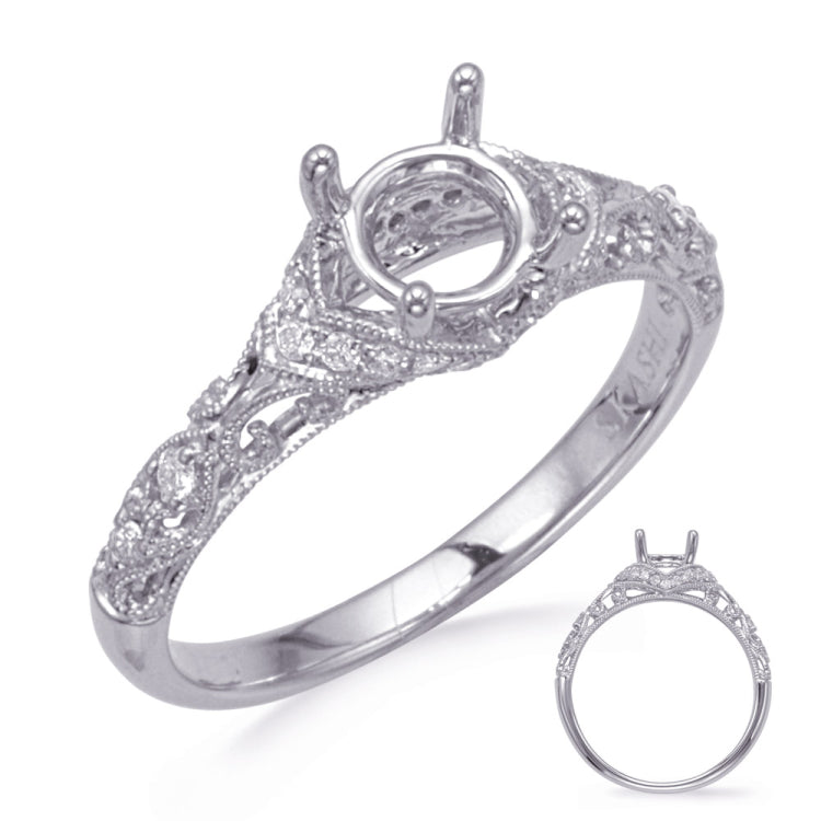 White Gold Engagement Ring