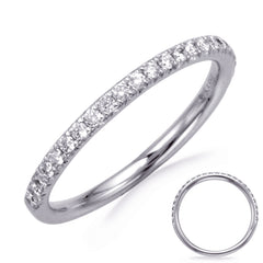 White Gold Matching Band