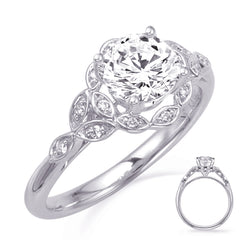 White Gold Engagement Ring