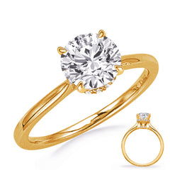 Yellow Gold Engagement Ring