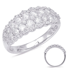 White Gold Diamond Fashion Ring