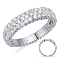 White Gold Diamond Fashion Ring
