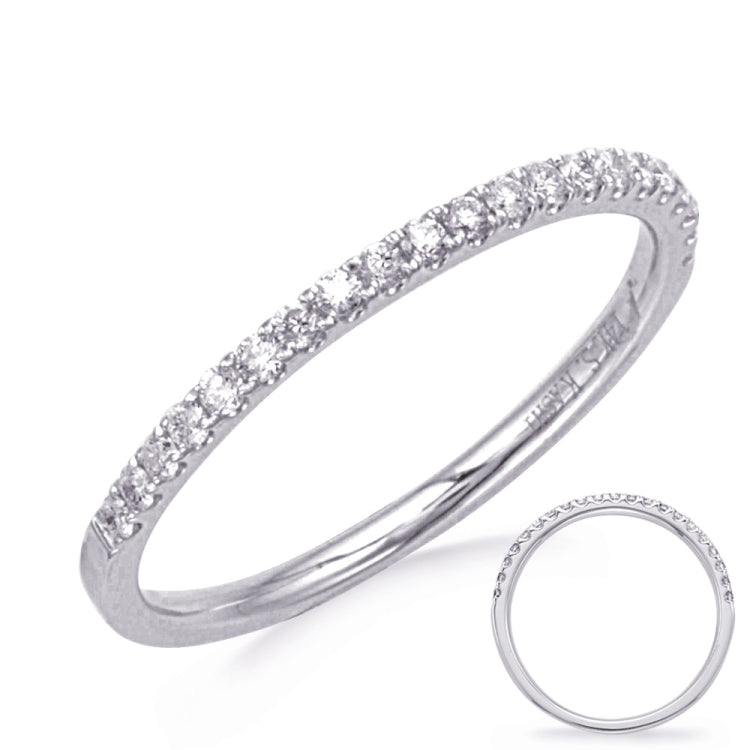 White Gold Matching Band