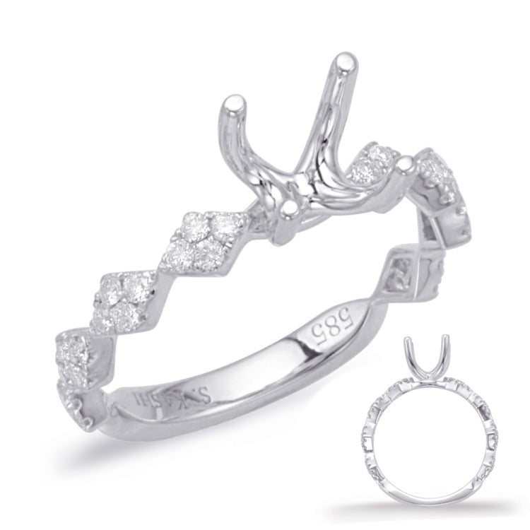 White Gold Engagement Ring