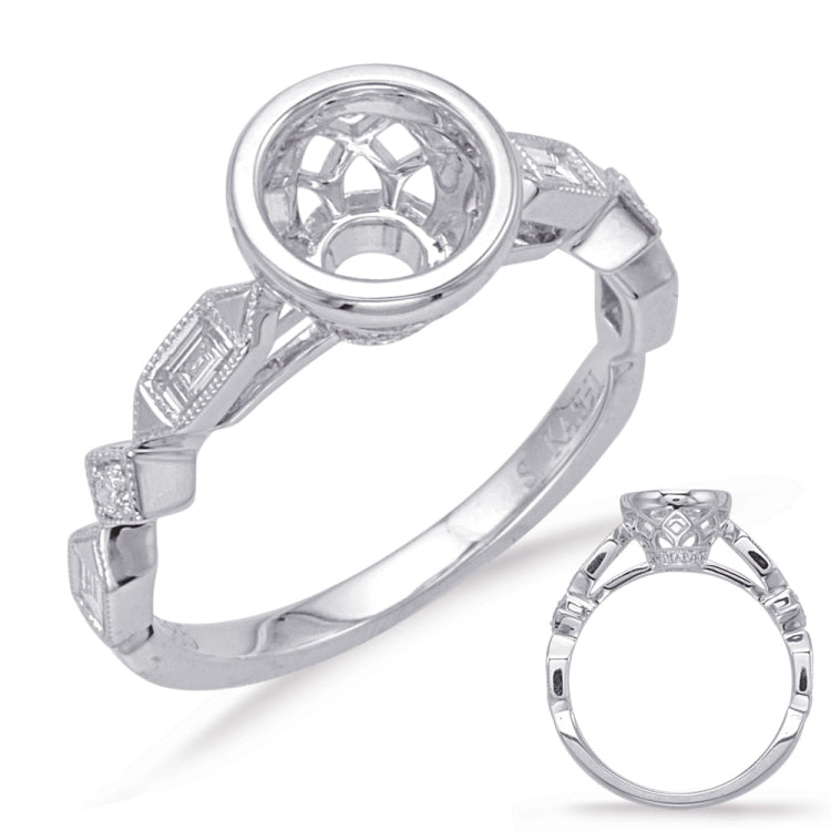 White Gold Engagement Ring