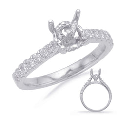 White Gold Engagement Ring