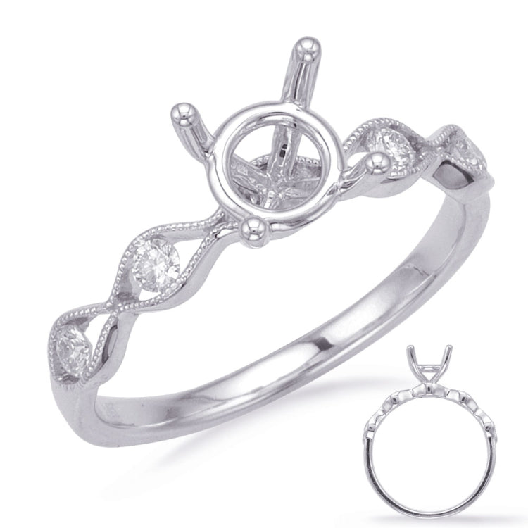 White Gold Engagement Ring