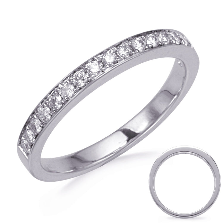 White Gold Wedding Band