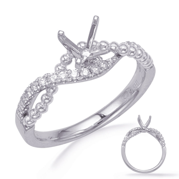 White Gold Engagement Ring