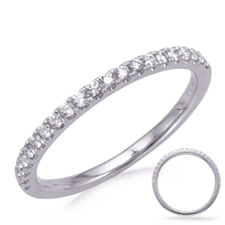 White Gold Wedding Band