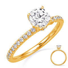 Yellow Gold Engagement Ring