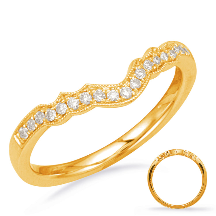 Yellow Gold Diamond Band