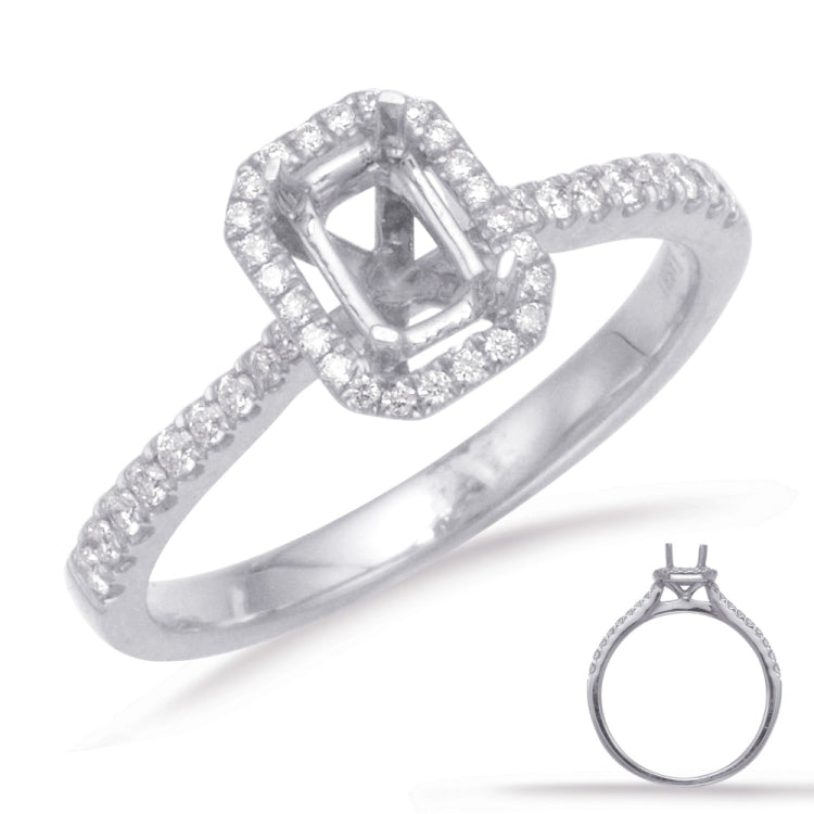 White Gold Engagement Ring