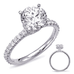 White Gold Engagement Ring