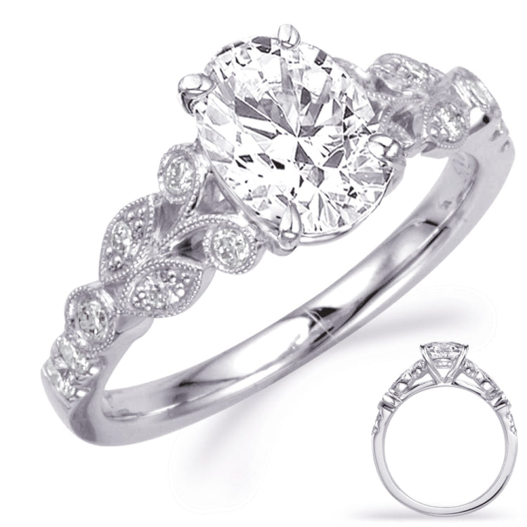 White Gold Engagement Ring