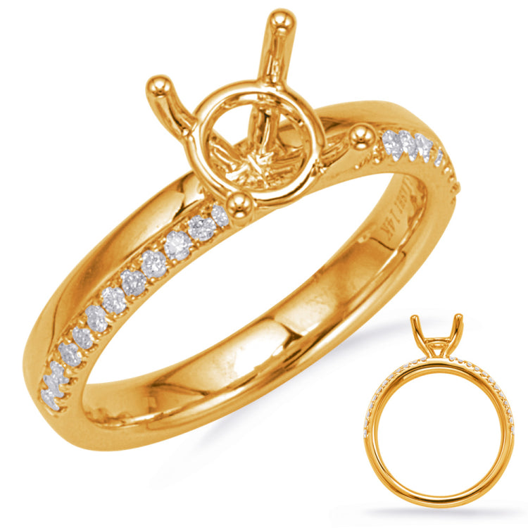 Yellow Gold Engagement Ring