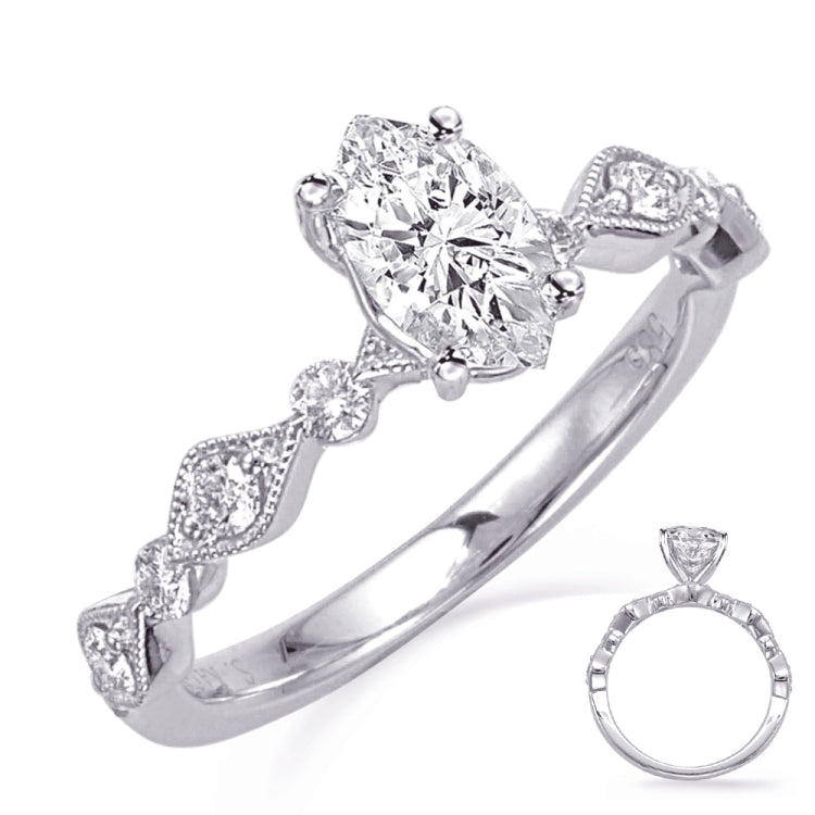 White Gold Engagement Ring