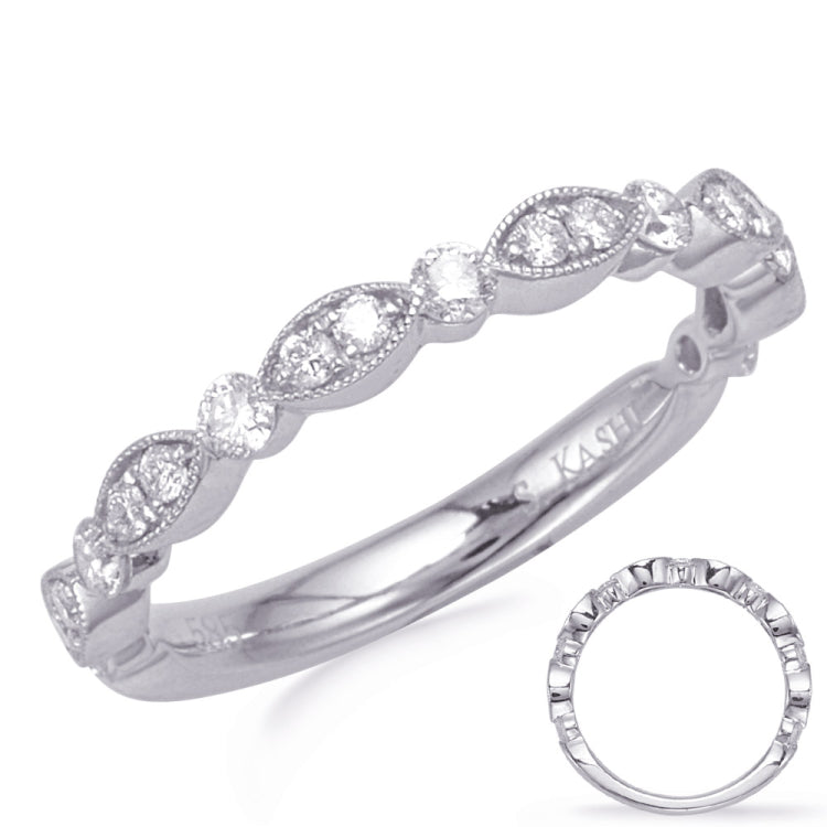 White Gold Diamond Band