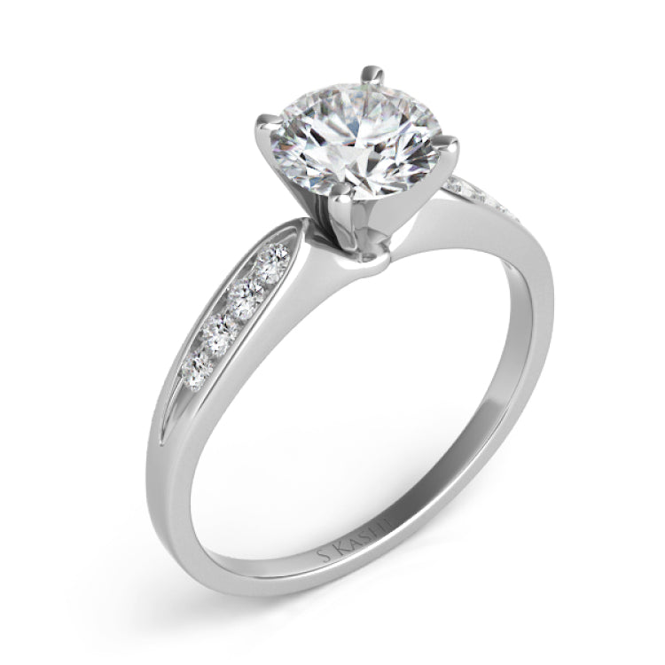 White Gold Engagement Ring