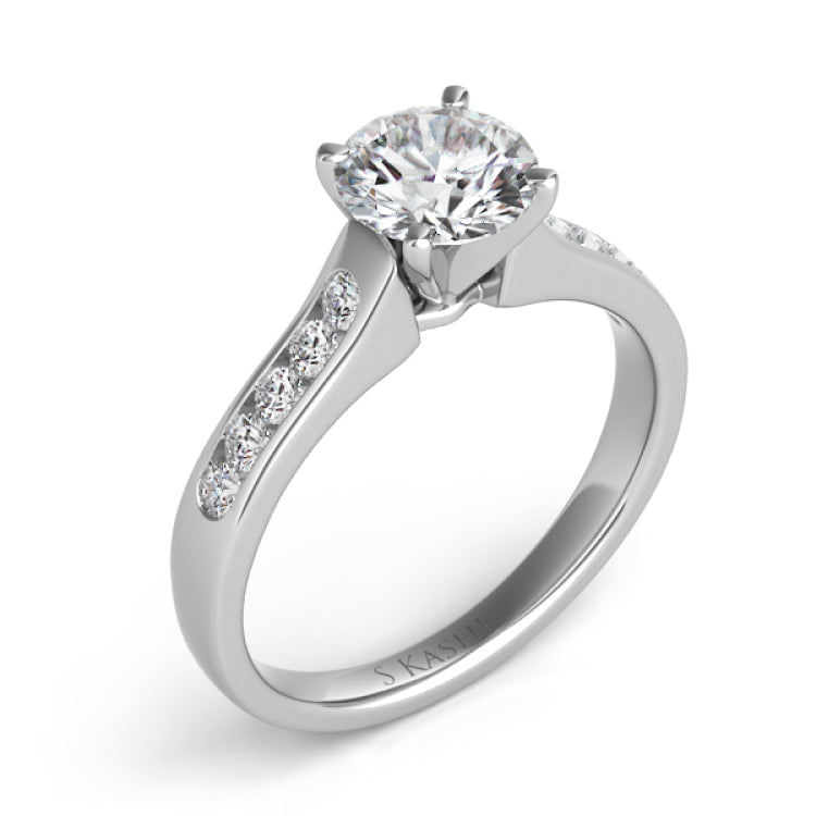 White Gold Engagement Ring