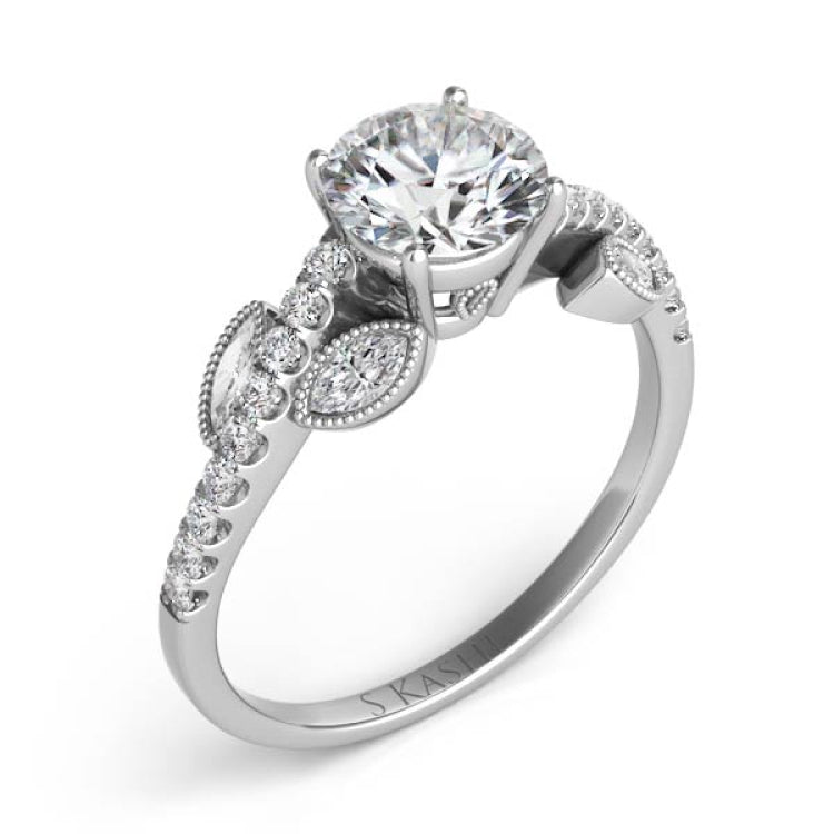 White Gold Engagement Ring