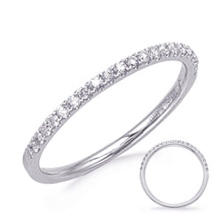 White Gold Wedding Band