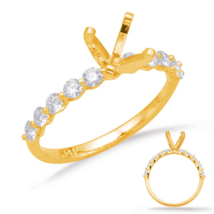 Yellow Gold Engagement Ring