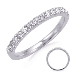 White Gold Wedding Band