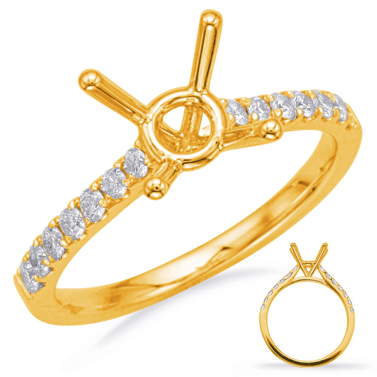 Yellow Gold Engagement Ring