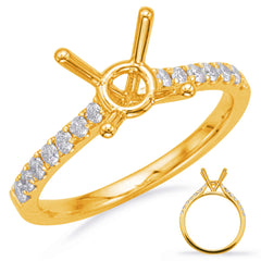 Yellow Gold Engagement Ring