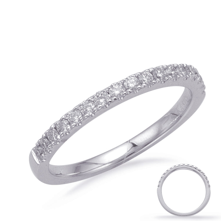 White Gold Matching Band