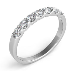 White Gold Diamond Band