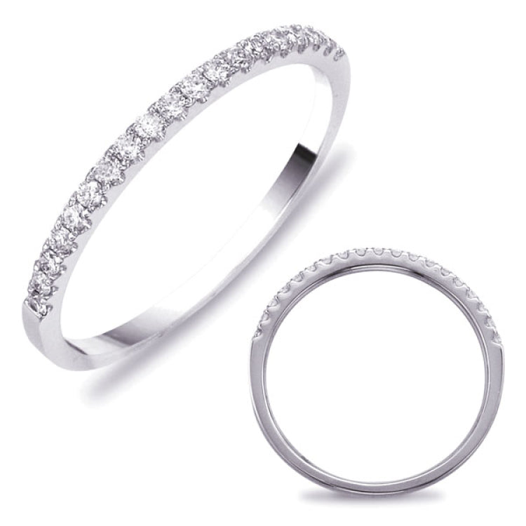 White Gold Wedding Band