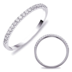 White Gold Wedding Band