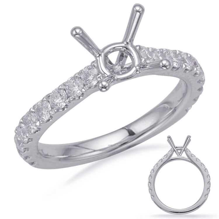 White Gold Engagement Ring