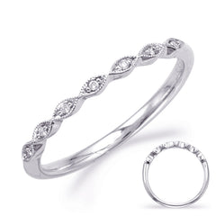 White Gold Wedding Band