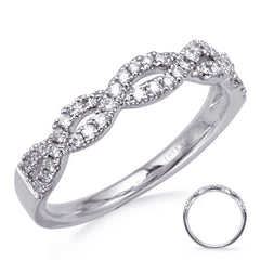 White Gold Diamond Matching Band