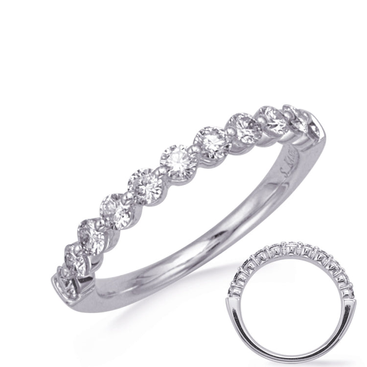 White Gold Wedding Band