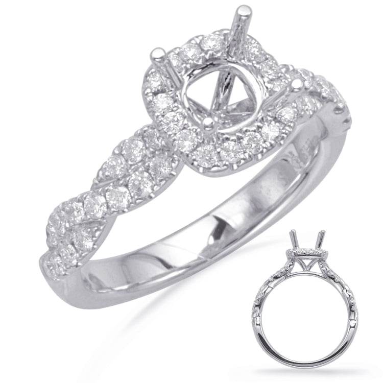 White Gold Engagement Ring