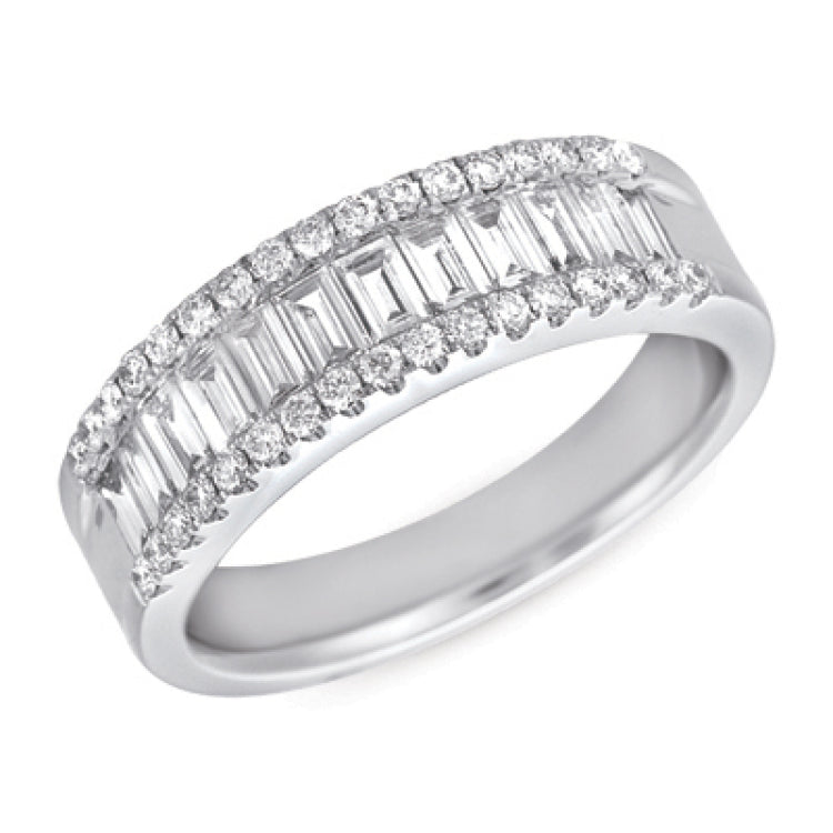 White Gold Diamond Band