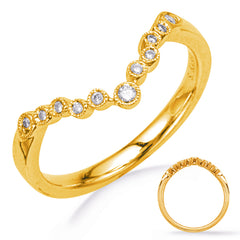 Yellow Gold Diamond Wedding Band