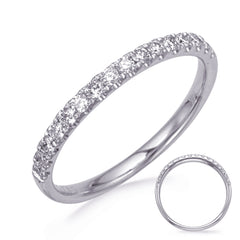 White Gold Wedding Band