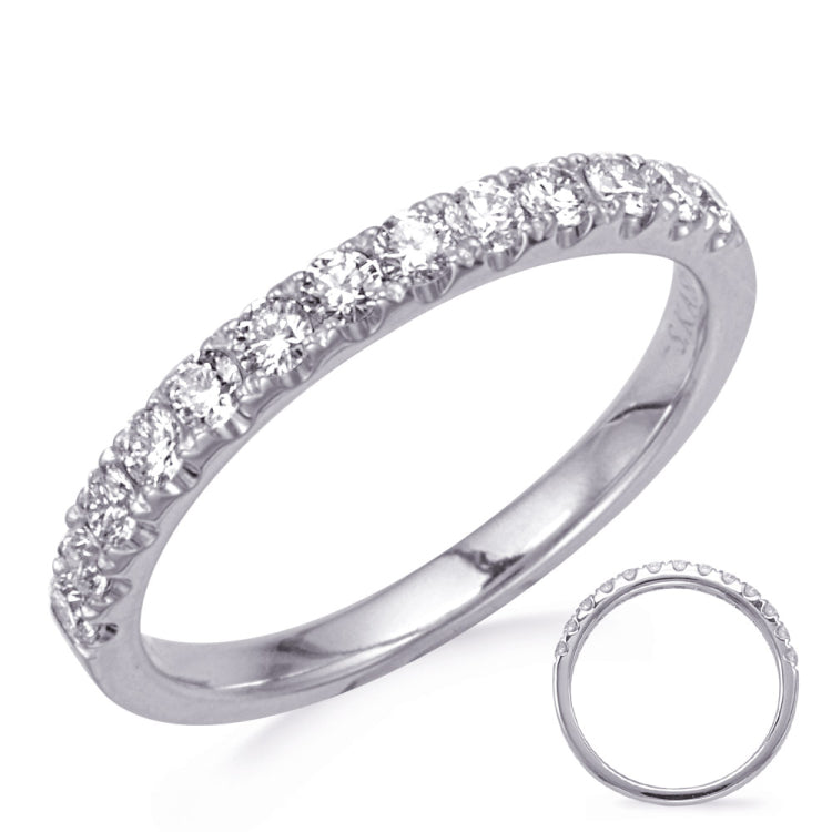 White Gold Matching Band