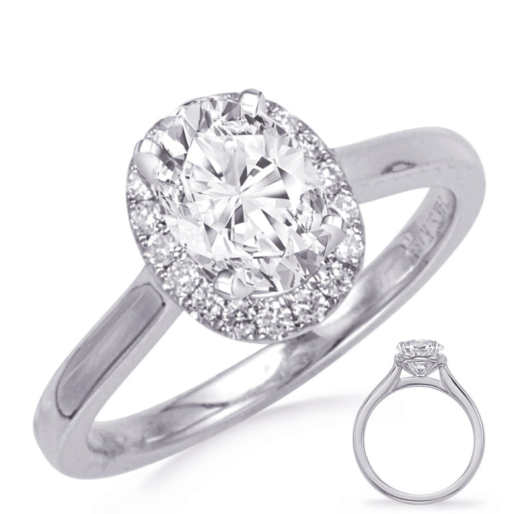 White Gold Engagement Ring