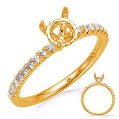 Yellow Gold Engagement Ring