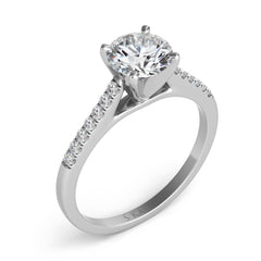 White Gold Engagement Ring