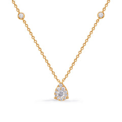 Yellow Gold Diamond Necklace