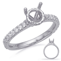 White Gold Engagement Ring