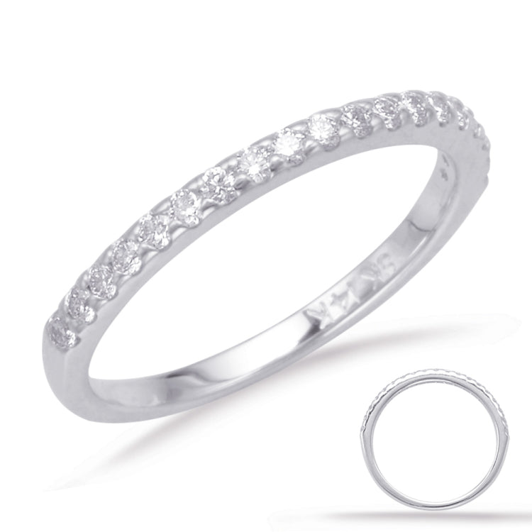 White Gold Matching Band