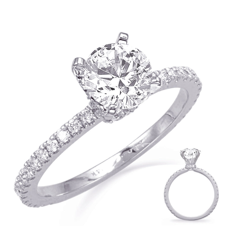 White Gold Engagement Ring